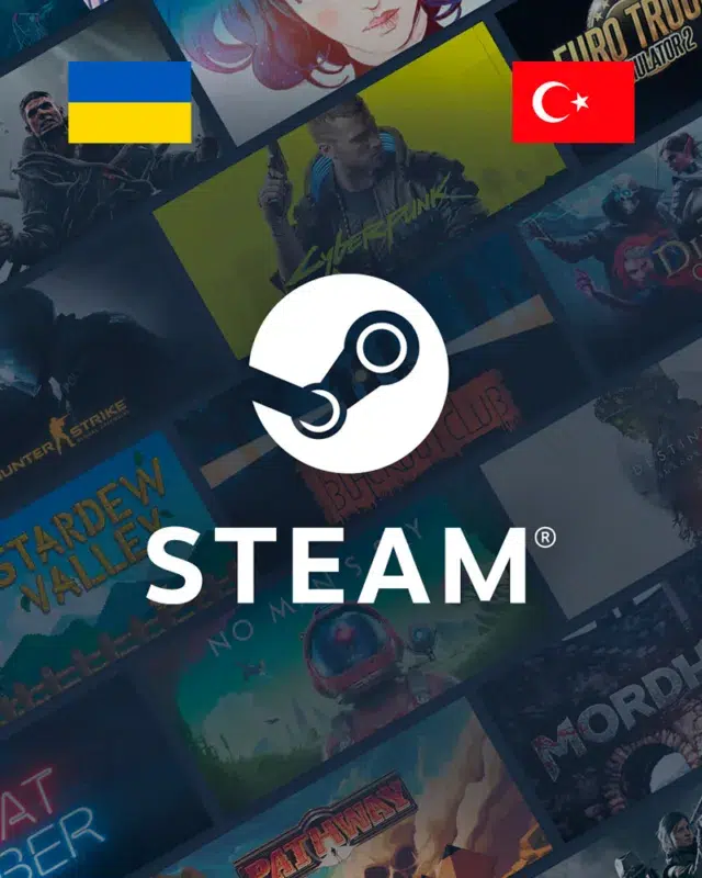 Пополнение баланса Steam